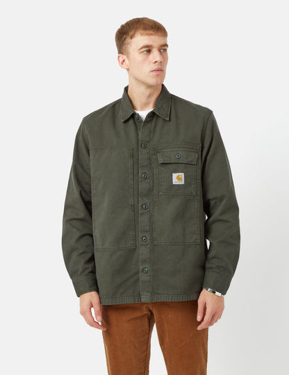 Chemise à manches longues Charter - Vert buis