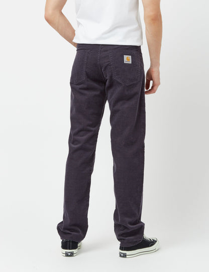 Pantalon Pontiac Cord (coupe décontractée) - Violet artichaut