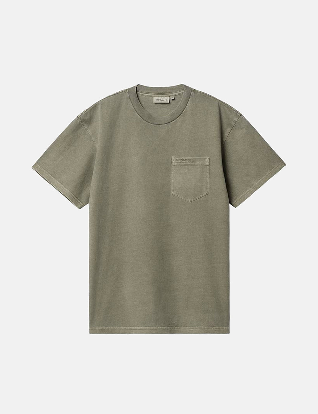 T-shirt Duster avec poche - Vert algue