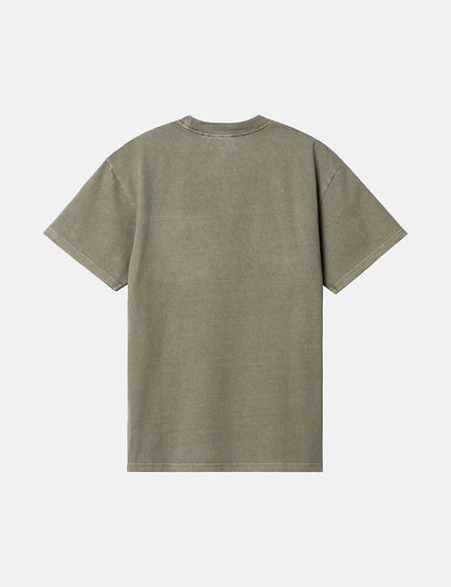 T-shirt Duster avec poche - Vert algue