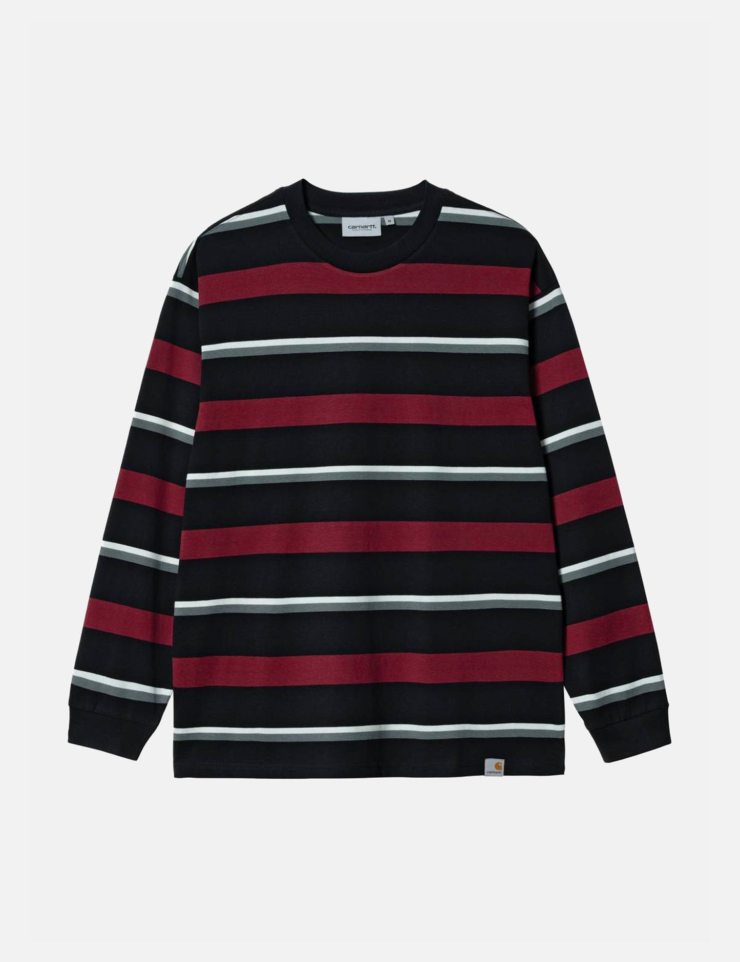 T-shirt à manches longues Bowman Stripe - Rouge corvina