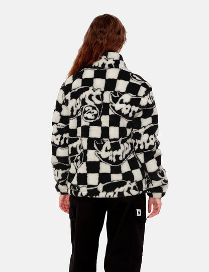 Doublure unie pour femme (Jacquard Joyride) - Noir/Cire