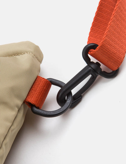 Sac Bayshore (petit) - Brun Ammonite/Orange Brique