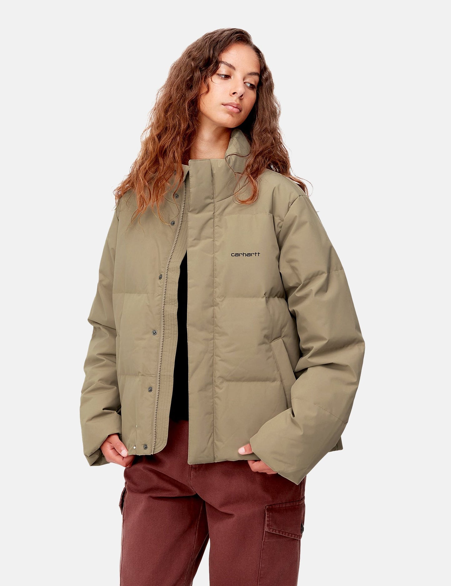 Veste Yanie pour femme - Marron Tanami/Noir