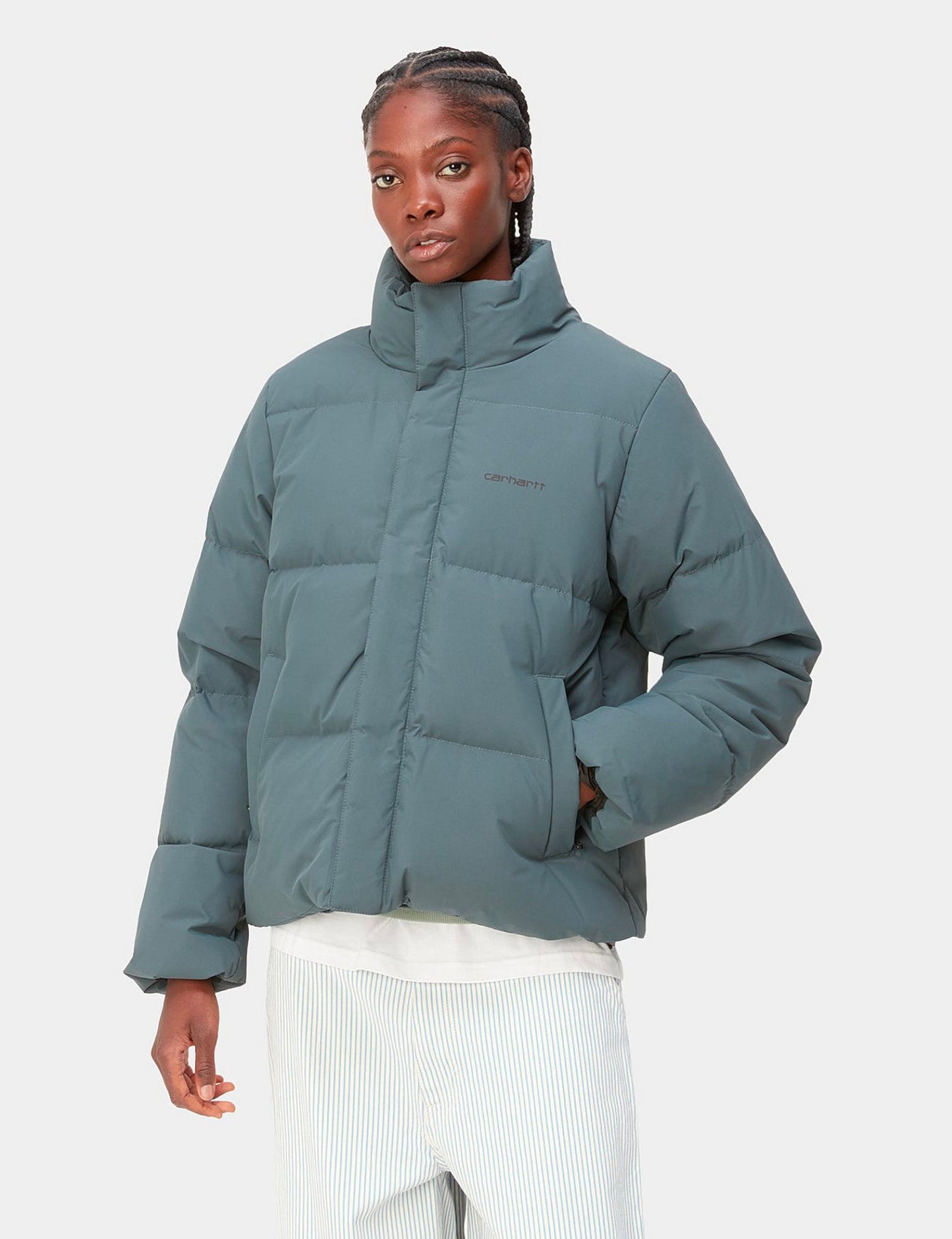 Veste Yanie pour femme - Bleu minerai