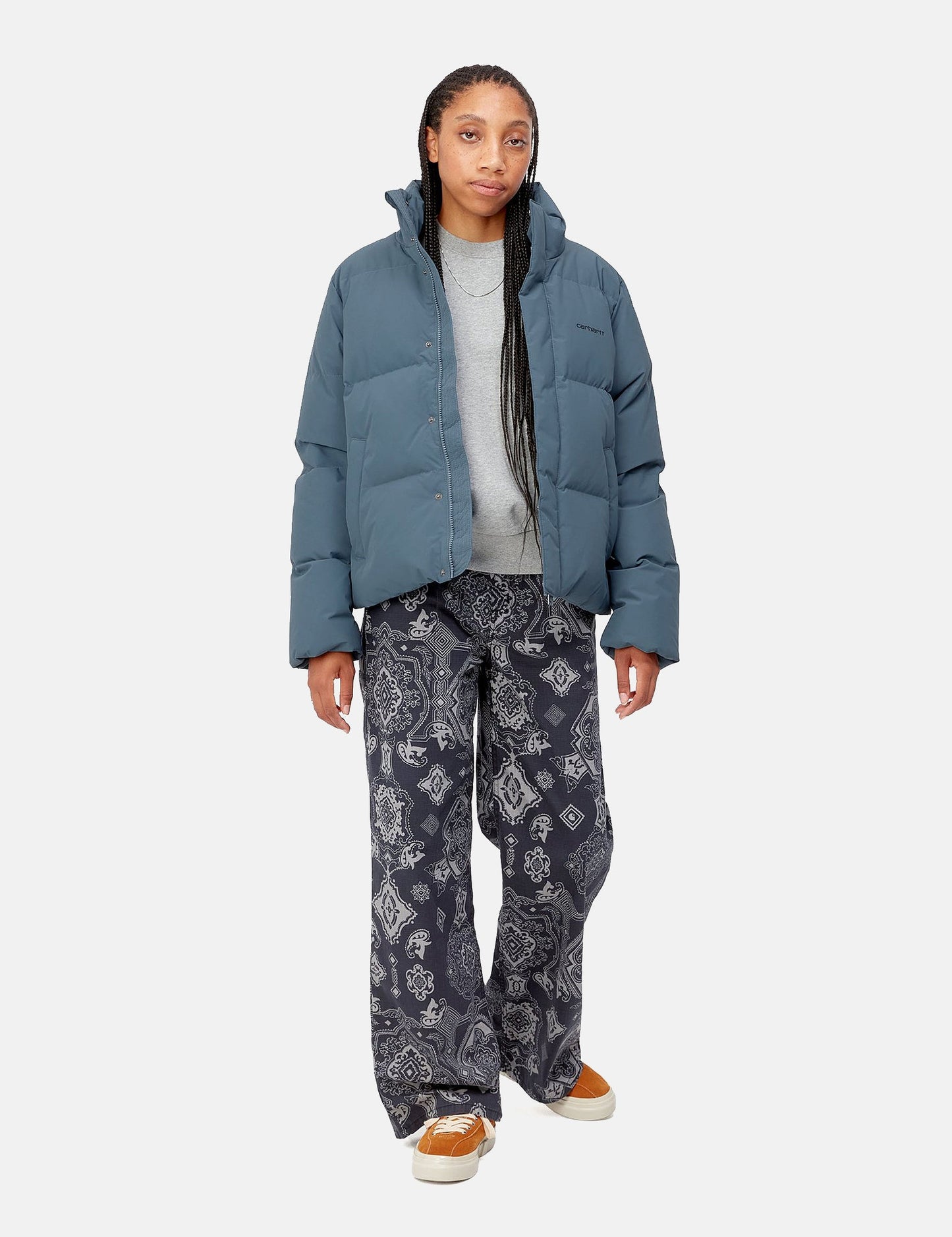 Veste Yanie pour femme - Bleu orage