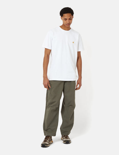 Pantalon cargo Cole (coupe décontractée) - Vert sauge