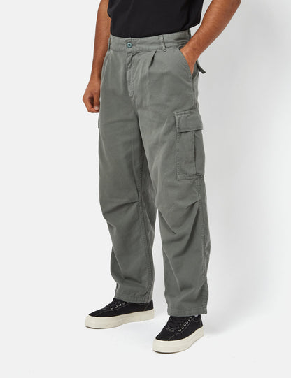 Pantalon Cargo Cole (Coupe décontractée) - Vert fumée