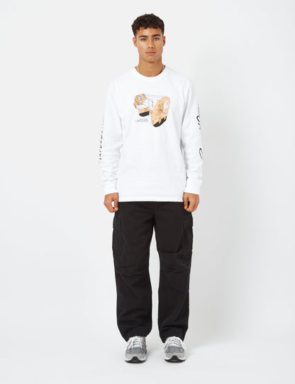 Pantalon Cargo Cole (Coupe décontractée) - Noir