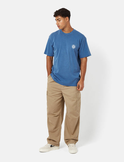 Pantalon Cargo Cole (Coupe décontractée) - Marron Cuir