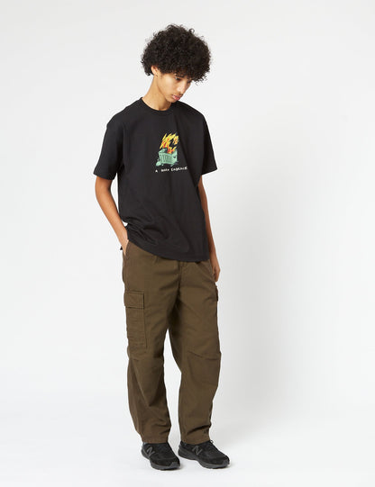 Pantalon Cargo Cole (Coupe décontractée) - Marron Buckeye