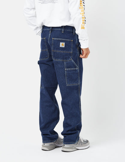Pantalon en jean à jambe unique (décontracté) - Bleu