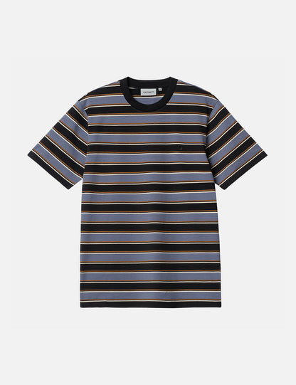 T-shirt Leone (Leone Stripe) - Bluefin