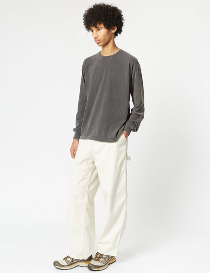 Pantalon coupe large (ample) – Blanc salé
