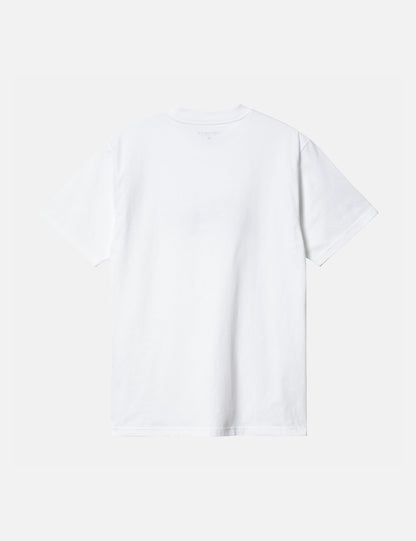 T-shirt Old Tunes (Biologique) - Blanc
