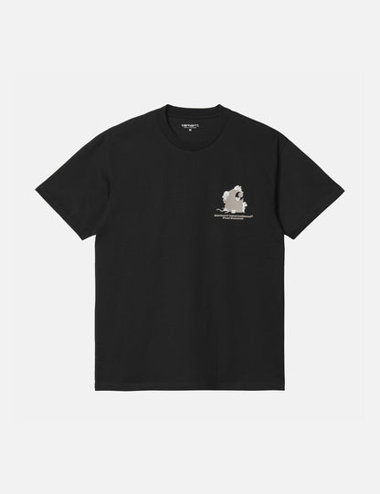 T-shirt anti-nuisibles (biologique) - Noir