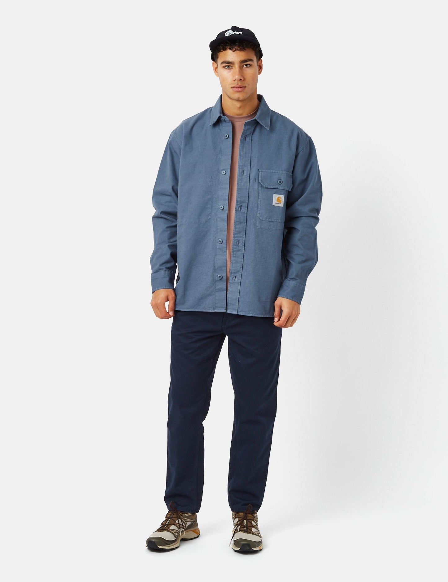 Surchemise Reno (Teinture vêtement) - Bleu Orage