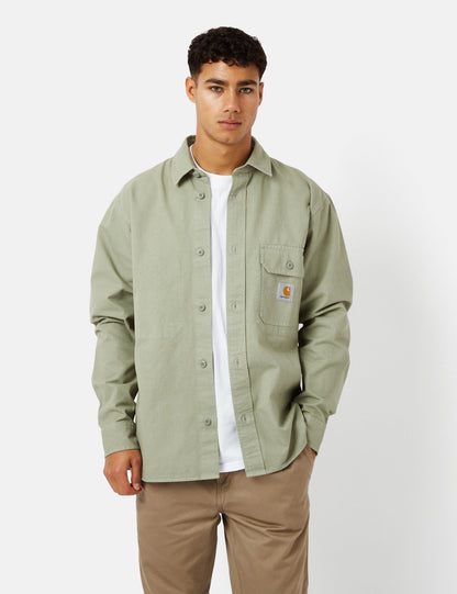 Surchemise Reno (Teinte dans la masse) - Vert Yucca