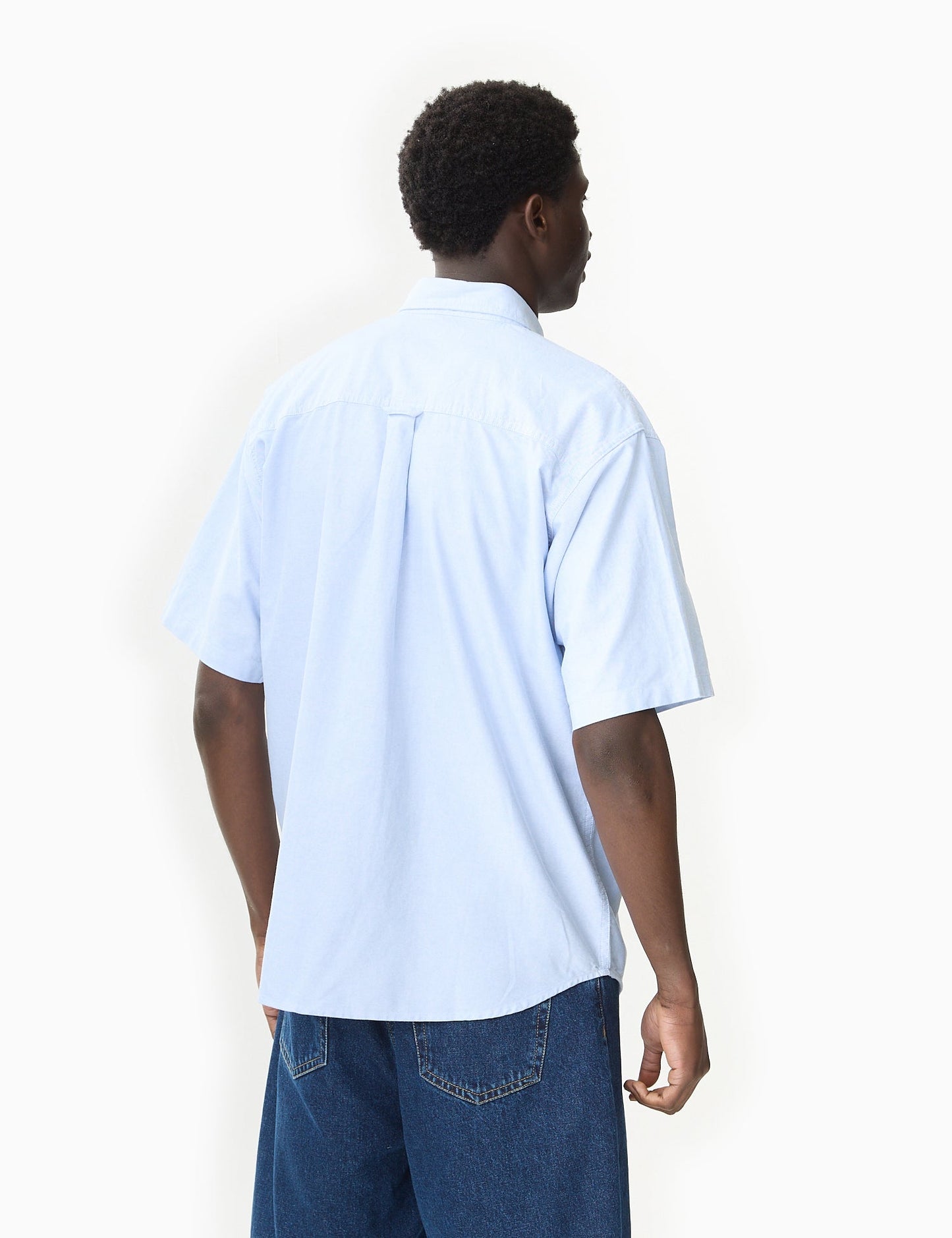Chemise Braxton - Bleu délavé/Ciré