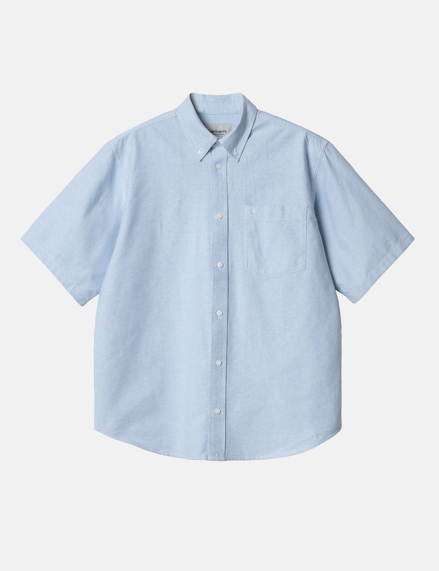 Chemise Braxton - Bleu délavé/Ciré