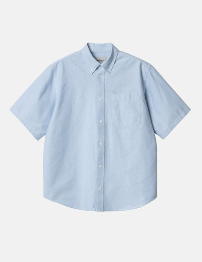 Chemise Braxton - Bleu délavé/Ciré