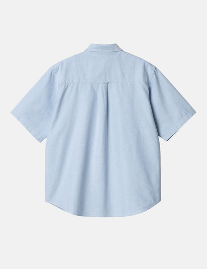 Chemise Braxton - Bleu délavé/Ciré