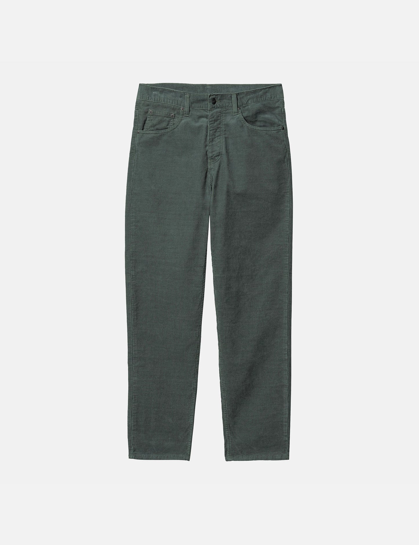 Pantalon Newel en velours côtelé (coupe décontractée) - Jura Teal