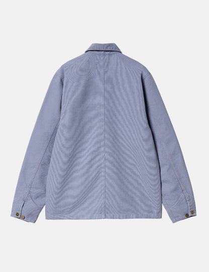 Michigan Coat - Toile Vieillie Bleu Marin