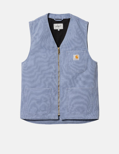 Gilet Arbor - Toile vieillie bleu baie