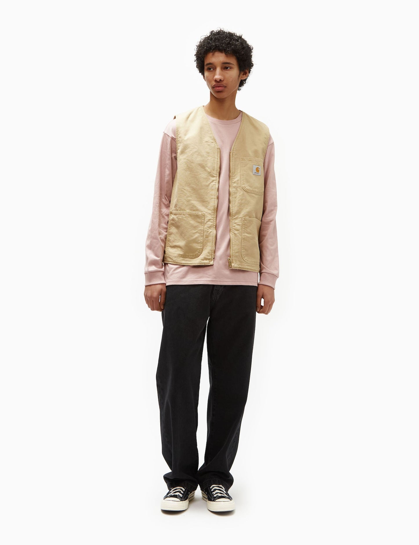 Gilet Arbor - Toile vieillie marron bourbon