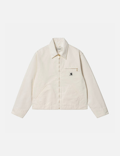 Veste Detroit OG pour femmes (biologique) - Wax/Wax Rinsed