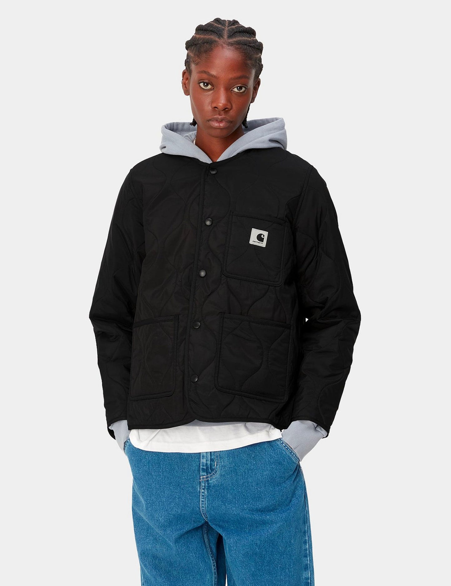 Veste matelassée femme Skyler - Noir