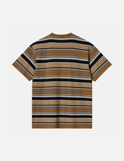 T-shirt Lafferty (à rayures) - Hamilton Brown