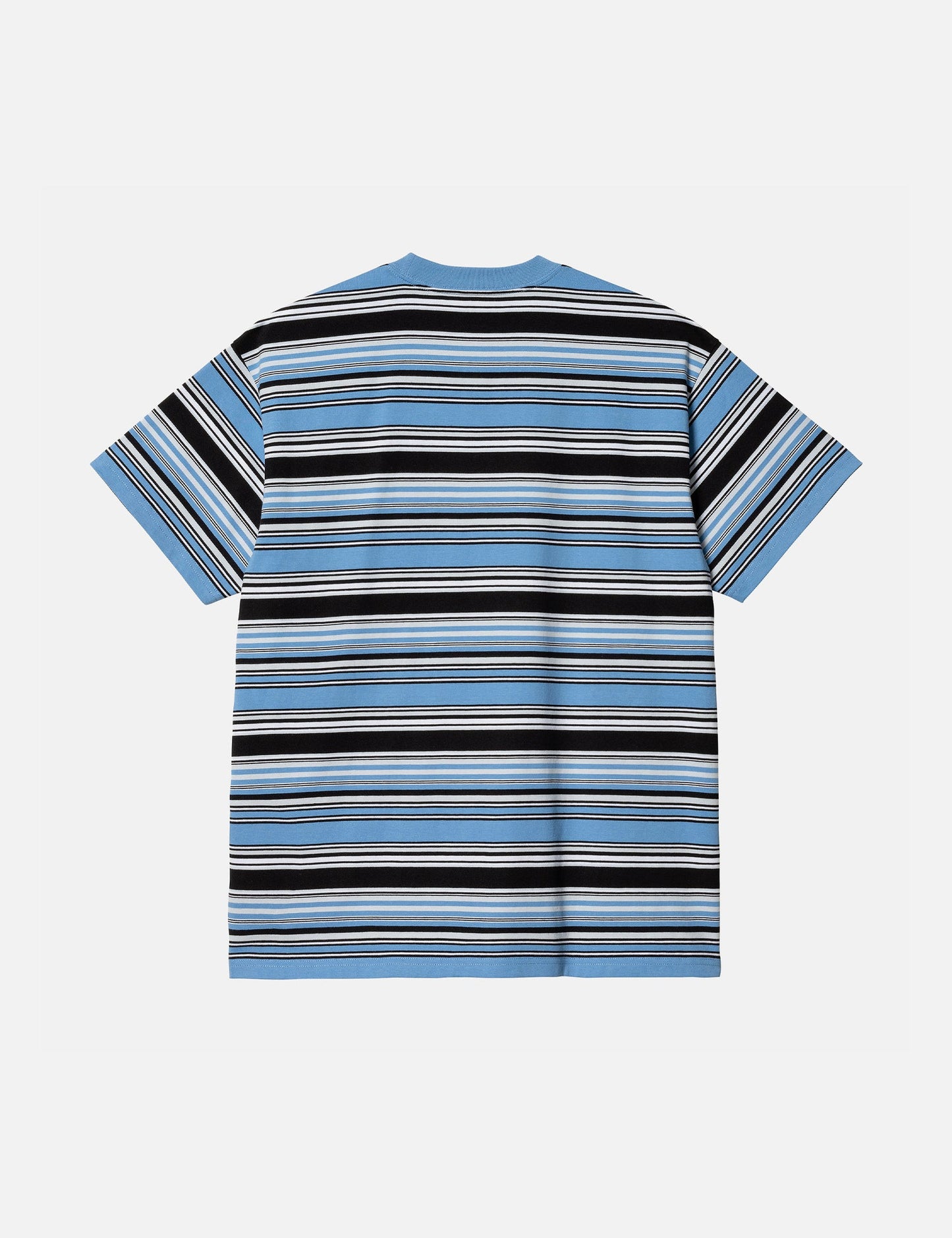 T-shirt Lafferty (à rayures) - Bleu Piscine