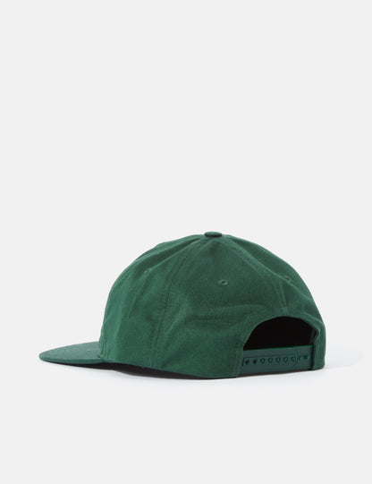 Casquette 5 panneaux extensible - Vert botanique