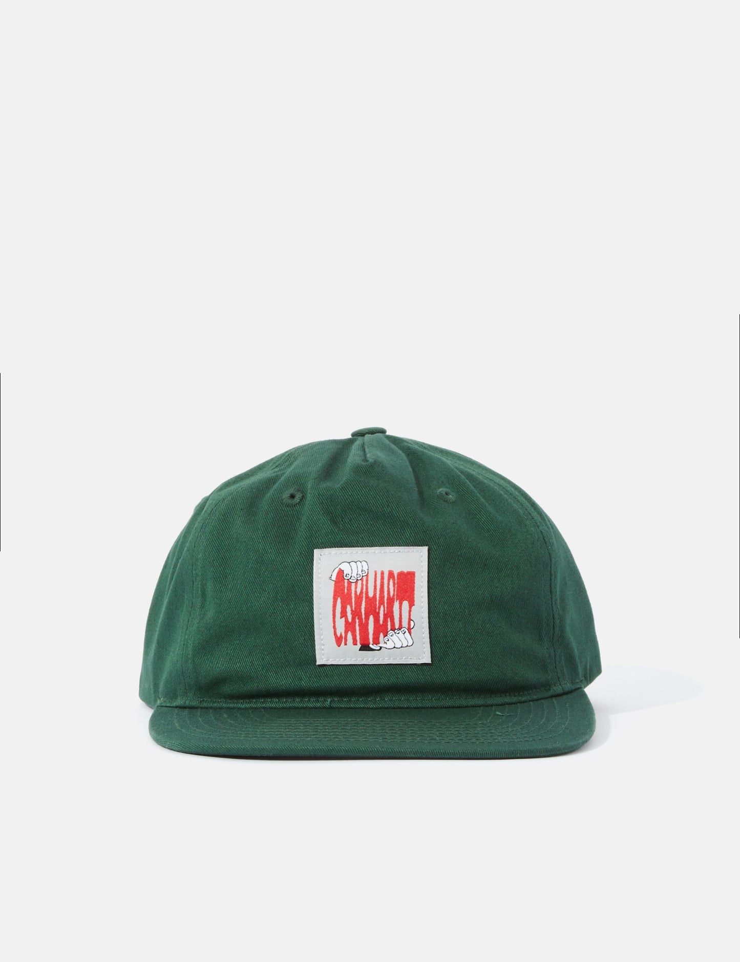 Casquette 5 panneaux extensible - Vert botanique