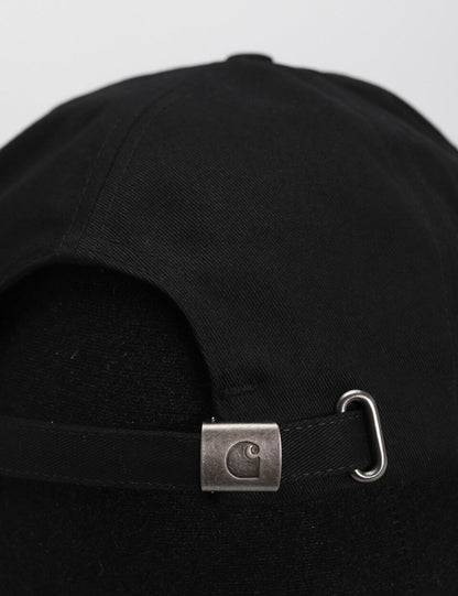 Casquette 6 panneaux Marlin - Noir