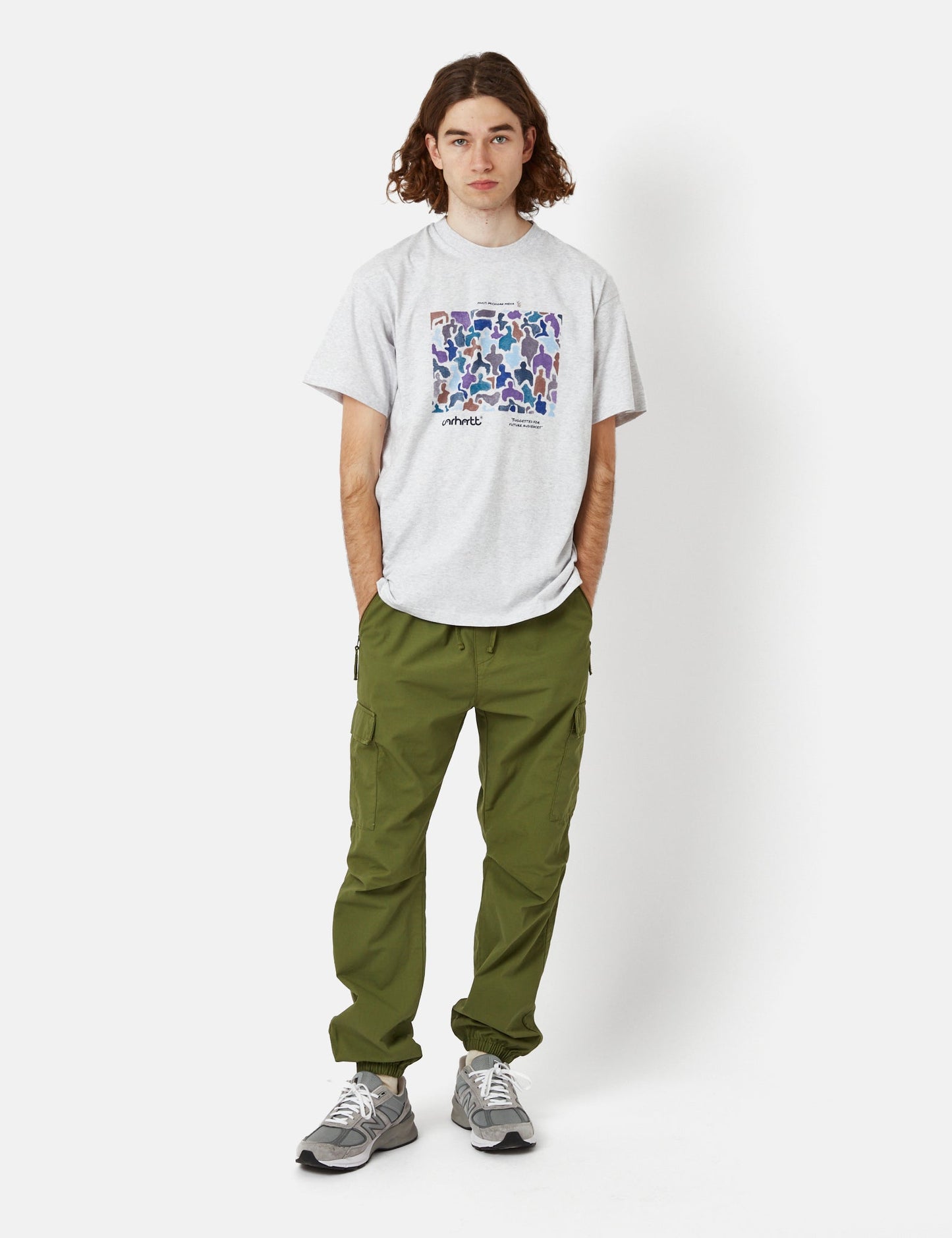 T-shirt Unity (biologique) - Gris chiné cendré