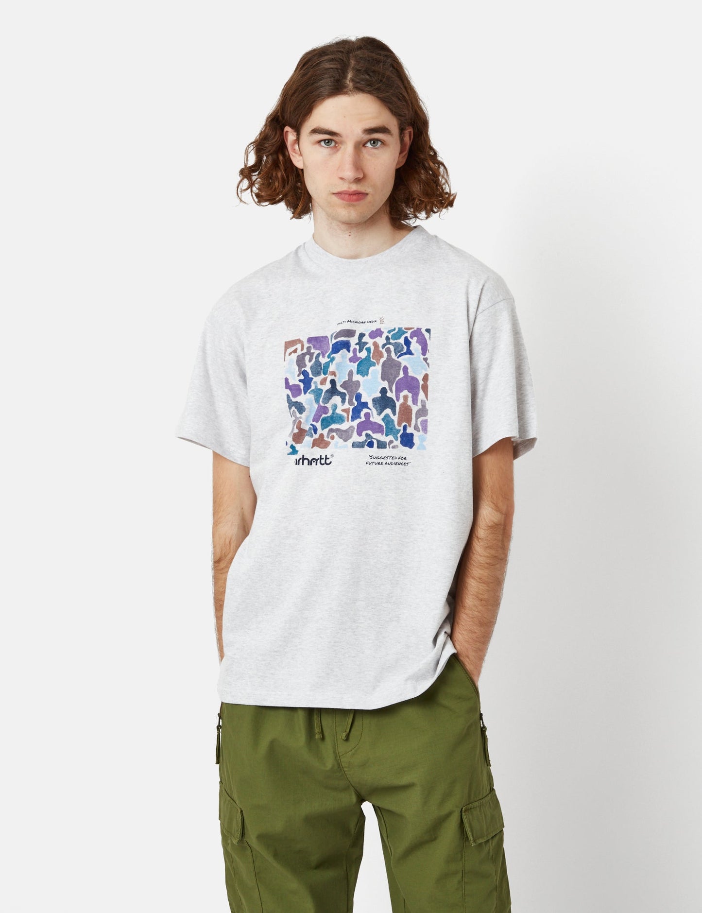 T-shirt Unity (biologique) - Gris chiné cendré