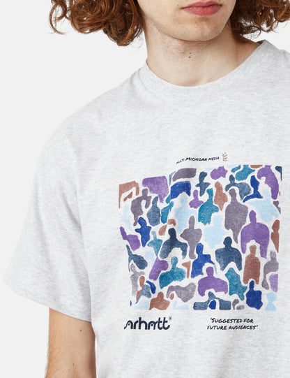 T-shirt Unity (biologique) - Gris chiné cendré