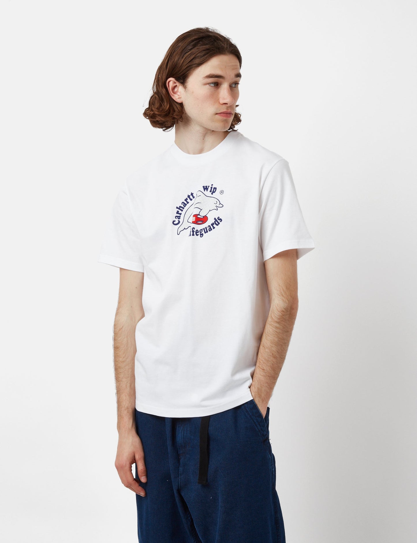 T-shirt Sauveteur (Bio) - Blanc