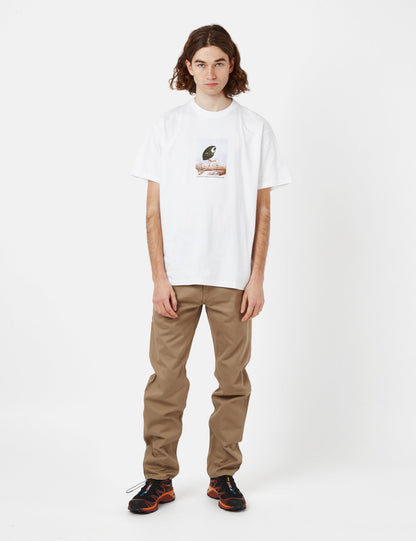 T-shirt Antleaf (biologique) - Blanc