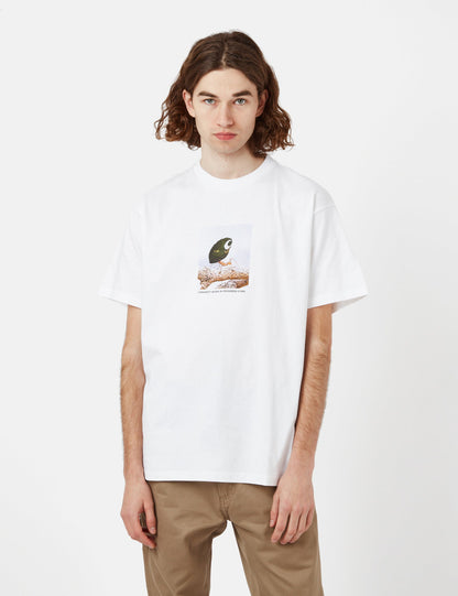 T-shirt Antleaf (biologique) - Blanc