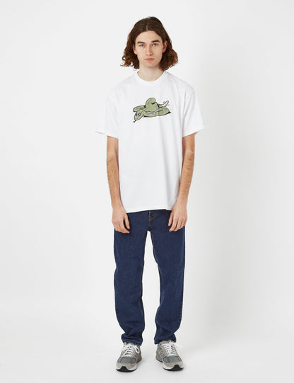 T-shirt Snek (Biologique) - Blanc