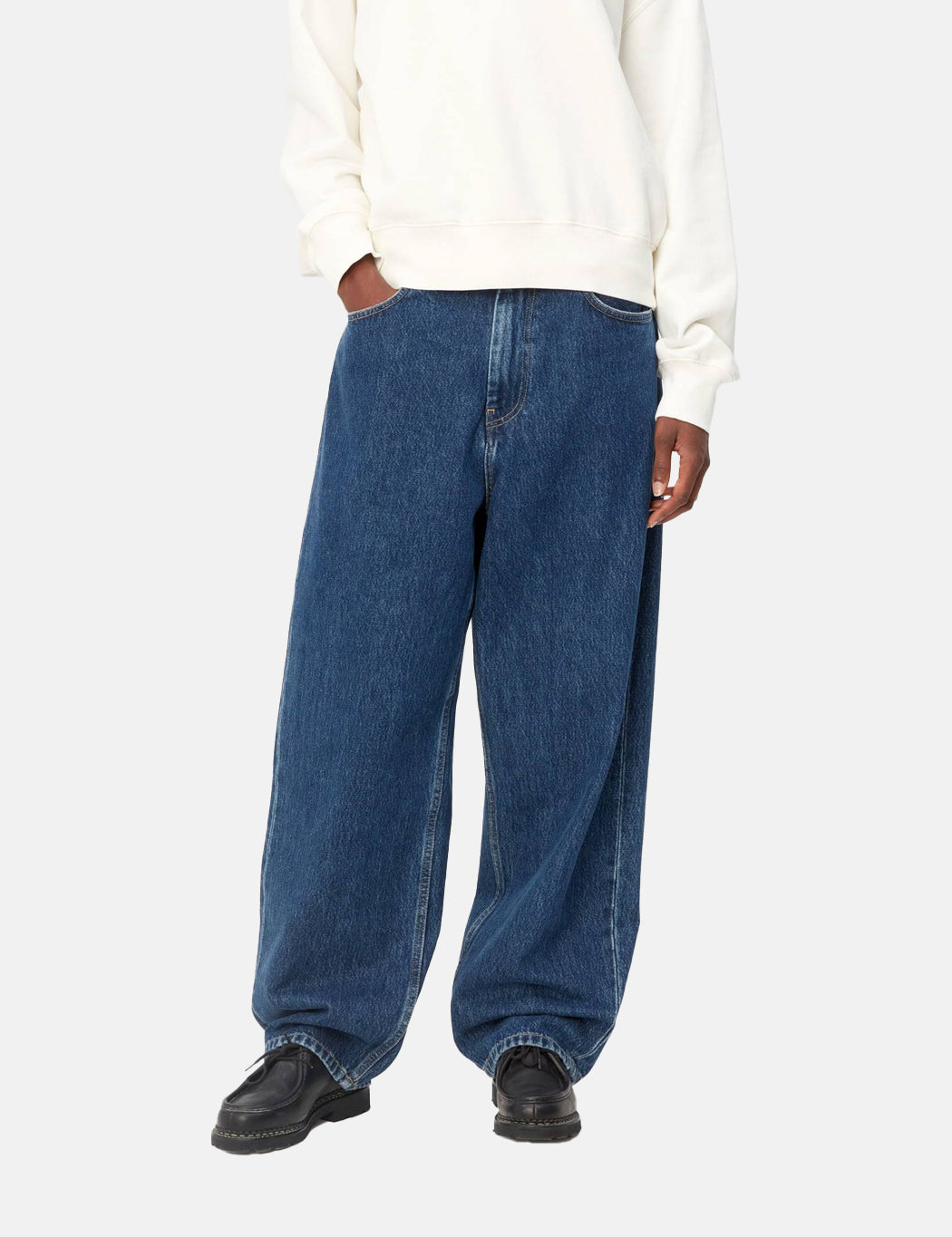 Pantalon Brandon Femme (Denim) - Délavé Bleu