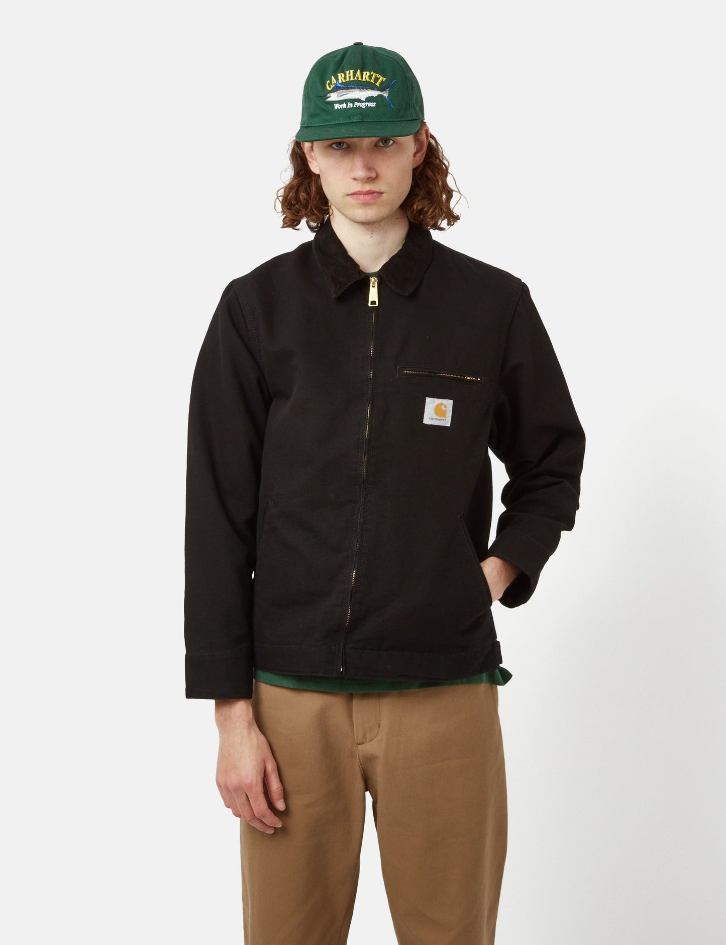 Veste Detroit (biologique) - Noir/Noir