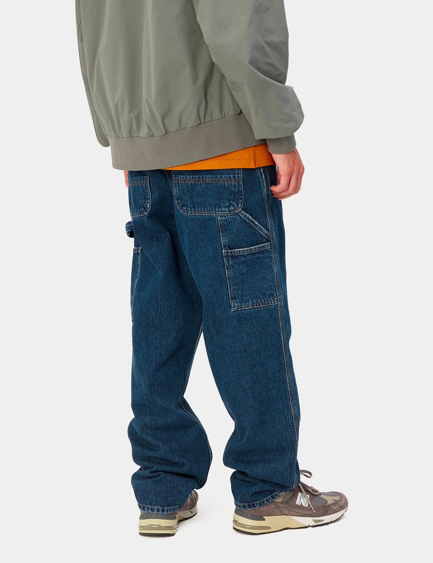 Pantalon Simple Genou (Denim Smith) - Bleu Délavé