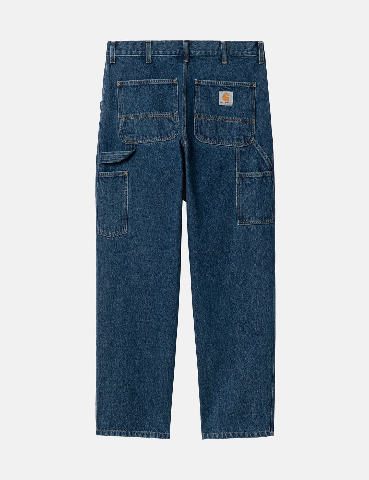 Pantalon à genouillère simple (Smith Denim) - Bleu délavé