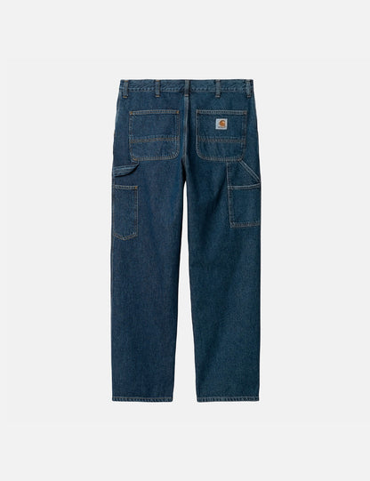 Pantalon ample à simple pli (Smith Denim) - Bleu délavé