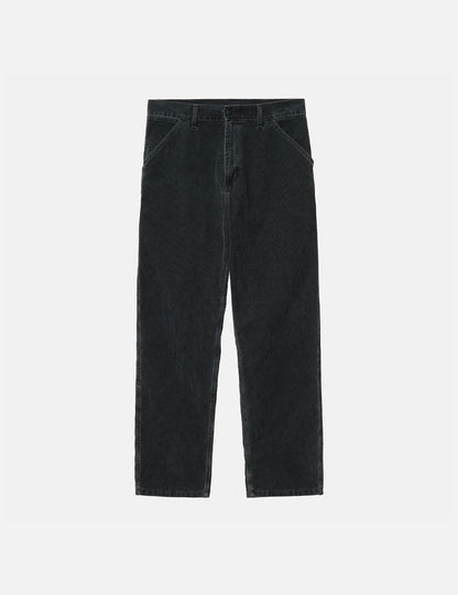 Pantalon à jambe droite (Smith Denim) - Délavé Noir